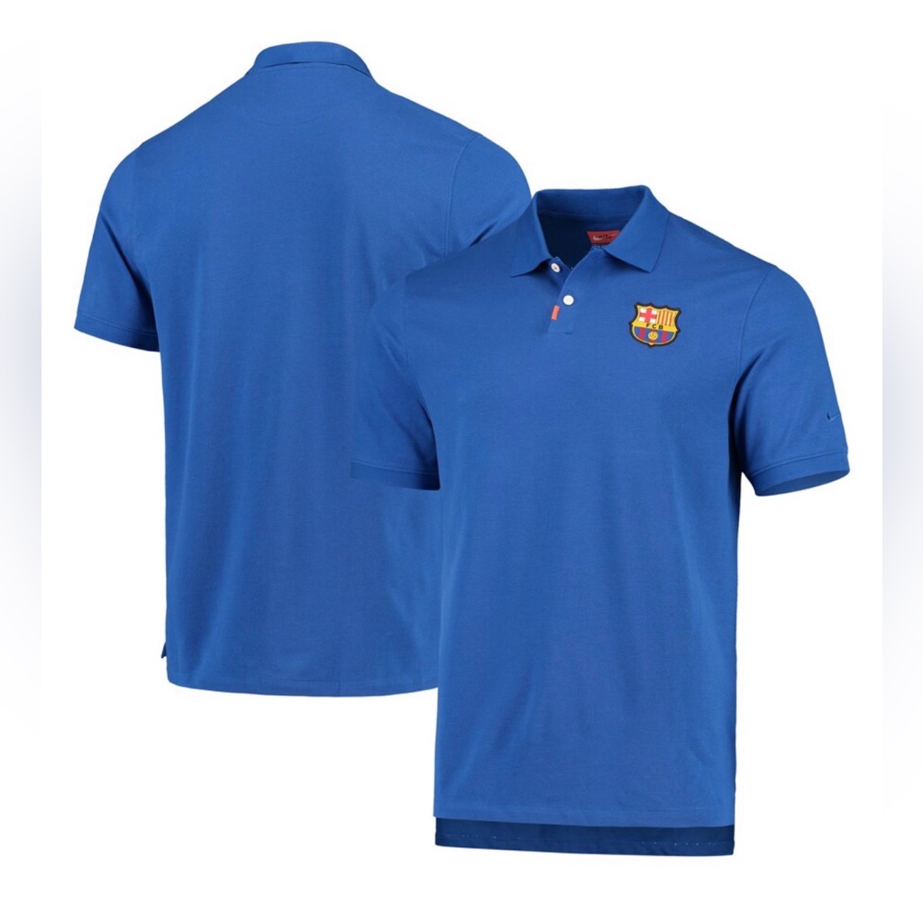 Vintage Barcelonanikemodern Performance Polo- Royal Sz M
